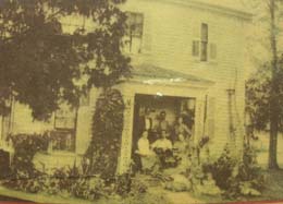 Louisa Boren's friend Parmelia Dunlap's home, Cherry Grove, Illinois, Courtesy Marie Olinger