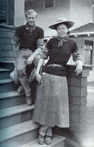 Quincy Scott and Ella Allen Scott, Seattle, August 22, 1907