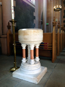 Baptismal font, Thomsen Chapel, St. Mark's Episcopal Cathedral, Seattle